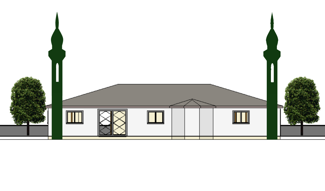 Proposed front view