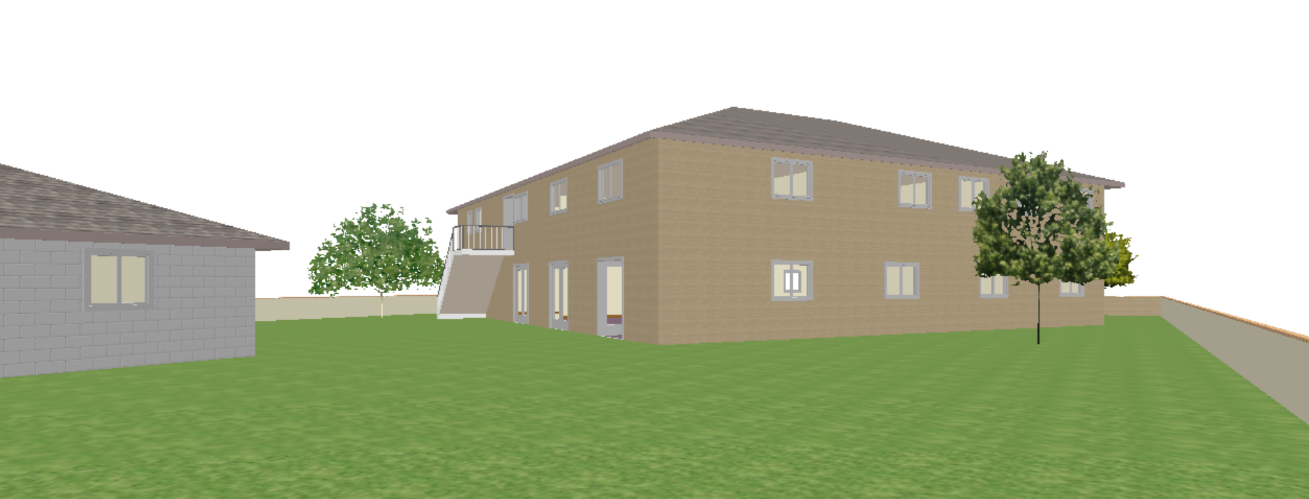 House plan drawing